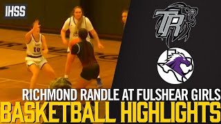 Richmond Randle at Fulshear girls  2023 Week 20 Girls Basketball Highlights [upl. by Retswerb29]