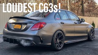 STRAIGHT PIPED the Mercedes AMG C63s [upl. by Kirkpatrick224]