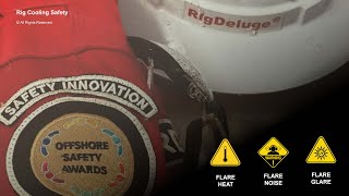 Rig Cooling  Heat Suppression PreFlaring Well Test Safety Video [upl. by Reames]