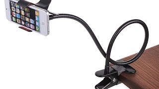 Universal Flexible Long Arm Lazy Mobile Phone Holder  Stand  Unboxing [upl. by Wandie]