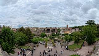 Rome  Palatine Hill 4 8k 360° Video [upl. by Adiuqram]