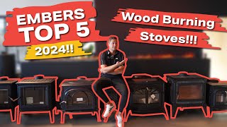 Top Five Best Wood Burning Stoves of 2024  EPA 30 Tax Credit Eligible [upl. by Clova]