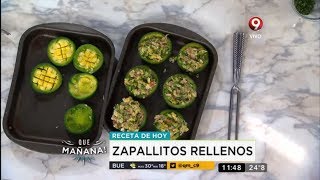 Cocinamos unos ricos zapallitos rellenos [upl. by Gussman]