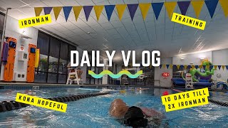 Daily VLOG 90 Ironman California countdown10 days [upl. by Aerdnael]