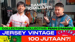 RIAN DMASIV PENIMBUN JERSEY VINTAGE RATUSAN JUTA  CollectorsCollective [upl. by Skees481]