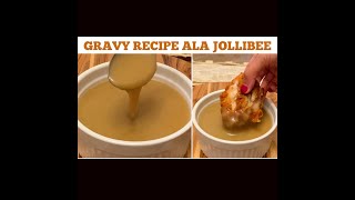 Homemade Gravy ala Jollibee [upl. by Ithnan]