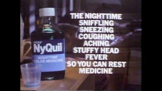 Retro Nyquil Commercial 1981 [upl. by Laamak252]