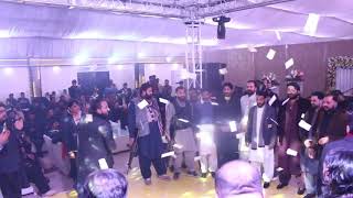 ZAFAR SUPARI dabang entry DOLLERS KE BARISH by friends live performence by naeem hazarvi [upl. by Garek]