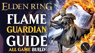 Elden Ring Great Hammer Build  How to Build a Flame Guardian Guide All Game Build [upl. by Lerim45]