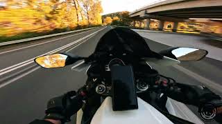 POV  HONDA CBR1000RR QUICK SHIFTER SUNSET RIDE [upl. by Jozef363]