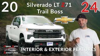 2024 Chevy Silverado 1500 LT Trail Boss Comprehensive Walkthrough and Features [upl. by Ittam476]