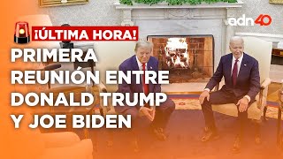 🚨¡Última Hora Donald Trump se reúne por primera vez con Joe Biden antes de tomar la presidencia [upl. by Sana]