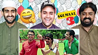 Golmaal 3 Movie Comedy Part 1 PAKISTANI REACTION [upl. by Nap]