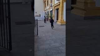 Suhrob playing football in Seville Spain 23 december 2023 [upl. by Cohette220]