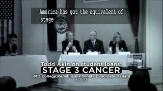 Is Todd Akin Mainstream Medicare Minimum Wage and Student Loans [upl. by Larrisa989]