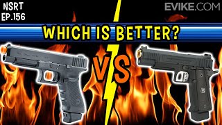 Which is Better Striker Fired or Hammer Fired GBB Pistols  NSRT Ep156 [upl. by Driskill241]