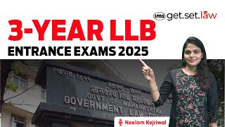 3year LLB Entrance Exams 2025  Top Law Colleges in India for 3year LLB Course  Neelam Kejriwal [upl. by Odrautse185]