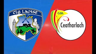 Amonds late brace rescues a draw for Carlow against Laois  Laois 217 217 Carlow  Tailteann Cup [upl. by Early]