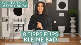 Kleines Badezimmer einrichten  Tipps für Euer Gästebad  How to [upl. by Kurtis79]