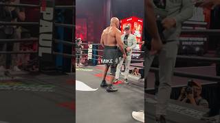 IRON MIKE LOOKING MAJESTIC 🔥 shorts boxing fight miketyson jakepaul tysonvspaul highlights [upl. by Enilorak419]