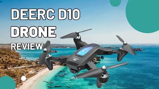 DEERC D10 Drone Review 2024 [upl. by Eiramnna521]