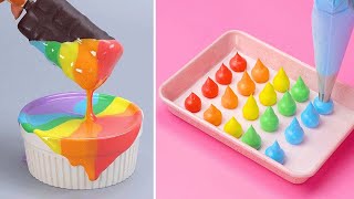 Oddly Satisfying and Fantastic Unicorn Cake Decorating Ideas  Wonderful Cake Tutorial [upl. by Weld588]