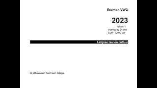 OEFENEN MET VERTALEN FILMPJE 2 voor CE Latijn 2023 [upl. by Ardnala]