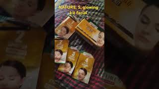 Nature s glowing skin facial kit rs100dipikakiduniya [upl. by Coppins]