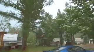 Down burst or Tornado near Eganville Ontario Canada [upl. by Tung]