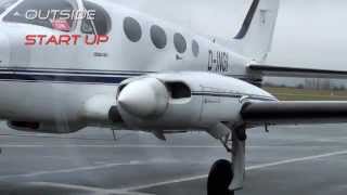 Cessna 340A II  Full Flight Outside Start Up Cabin Cockpit ATC Landing Take Off [upl. by Tiana433]