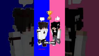 🎶🎶singing cheleng minecraft boys vs girls minecraft minecraftvspubglite [upl. by Vanessa26]