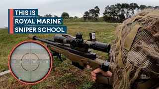 Exclusive access Mastering marksmanship  module one of Royal Marines sniper school  Part one [upl. by Sucramrej]