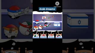 Arab dreams countryballs  Arabs vs Israel  TMNT countryballs countryballsedit animation [upl. by Orecul763]