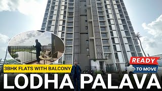 A130  3BHK Flat Lake View With Balcony at Lodha Palava Phase2 Ready to Move Flats  lodha [upl. by Julis]