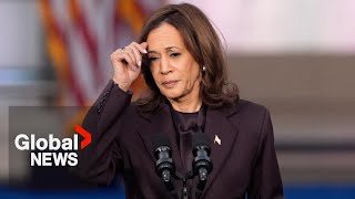 Harris addresses US after losing election to Trump “We must accept the results”  FULL [upl. by Ronnica]