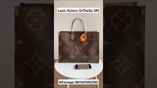 Louis Vuitton OnTheGo GM Tote Bag Monogram Giant Canvas bag luxurybag louisvuitton lv [upl. by Dutch101]