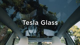 Tesla Glass  The Secret to a Quiet Cabin [upl. by Aidnahs197]