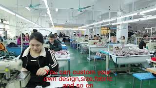 China Clothing Manufacturer Professinal Custom OEM Grament Factory [upl. by Damal]