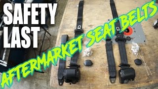 STRAPPED Aftermarket seat belts [upl. by Krik288]