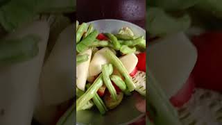 Vegetable and sidol vegetable tasty yummy dish chakmadish [upl. by Ttereve940]