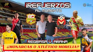 Todos los REFUERZOS del Atlético Morelia Al momento  Apertura 2024 🟡〽️🔴 [upl. by Haram]