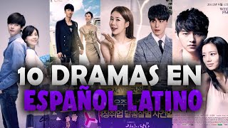 LOS 10 MEJORES DORAMAS EN ESPAÑOL LATINO [upl. by Bensen50]