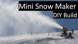 DIY Snow Maker Build [upl. by Ieluuk]