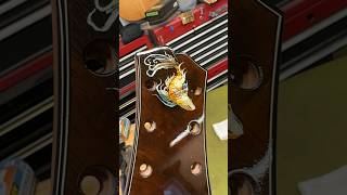 Koi inlay inlay guitar luthier [upl. by Atsillac249]