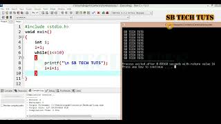 While Loop in C LanguagePractical  Looping Statements  CProgramming  While [upl. by Shawn518]