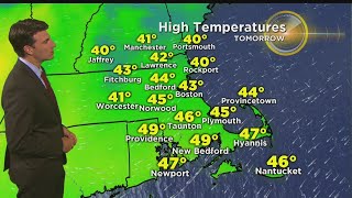 WBZ Evening Forecast For April 8 [upl. by Sioled]