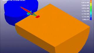 Title Explosive simulation with hydrocodes Warhead Shaped Charge Linear Shaped Charge [upl. by Dlareme933]