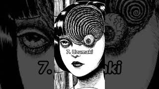 Top 7 Most Scariest Junji Ito’s Manga’s According To Google [upl. by Lenehc]