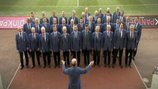 Dublin Welsh MVC sings Gwahoddiad at ParcyScarlets [upl. by Huxley]