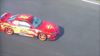 Cars Lightning McQueen  240SX S15silvia drift japan [upl. by Ahter]